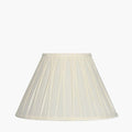 Pacific Garbo 35cm Cream Polysilk Pinch Pleat Shade 36-253-14CR