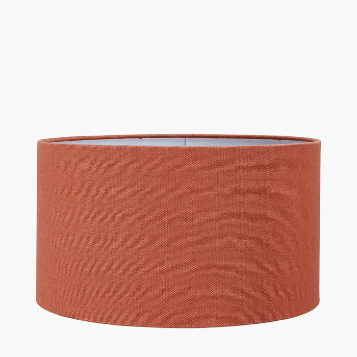 Pacific Henry 30cm Tobacco Handloom Cylinder Shade 36-025-12TO