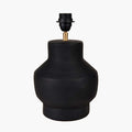 Pacific Inna Black Urn Terracotta Table Lamp 30-978-BO