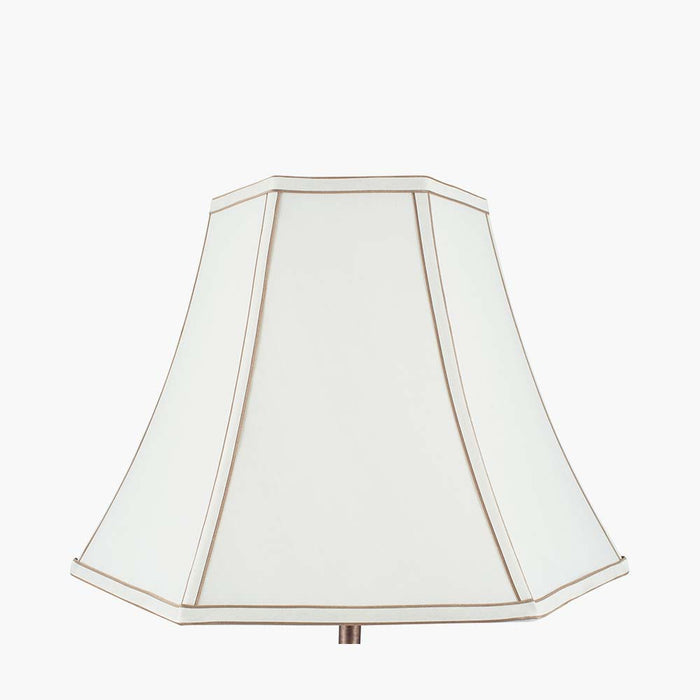 Pacific Lyla 30cm Cream Polysilk Bowed Shade 36-016-12CR