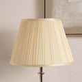 Pacific Maya 40cm Almond Silk Box Pleat Shade 36-072-16AL