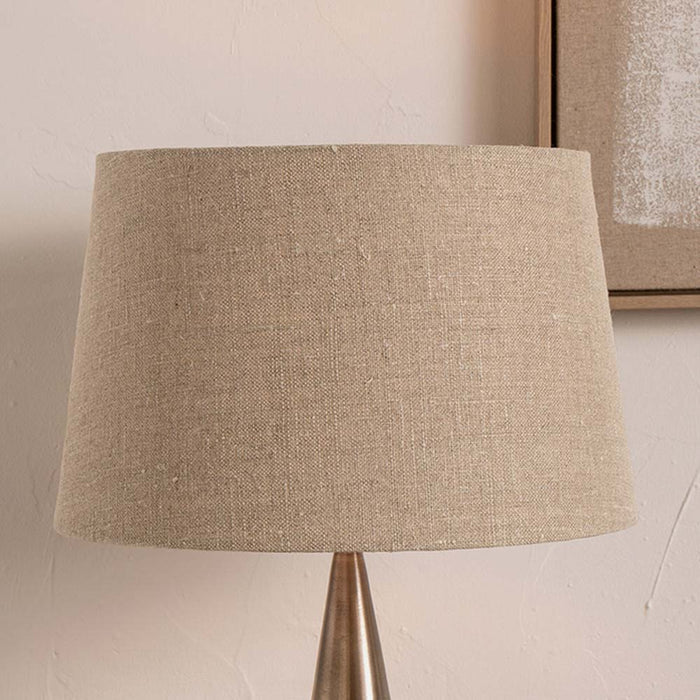 Pacific Milos 35cm Natural Linen Tapered Shade 36-031-14NL