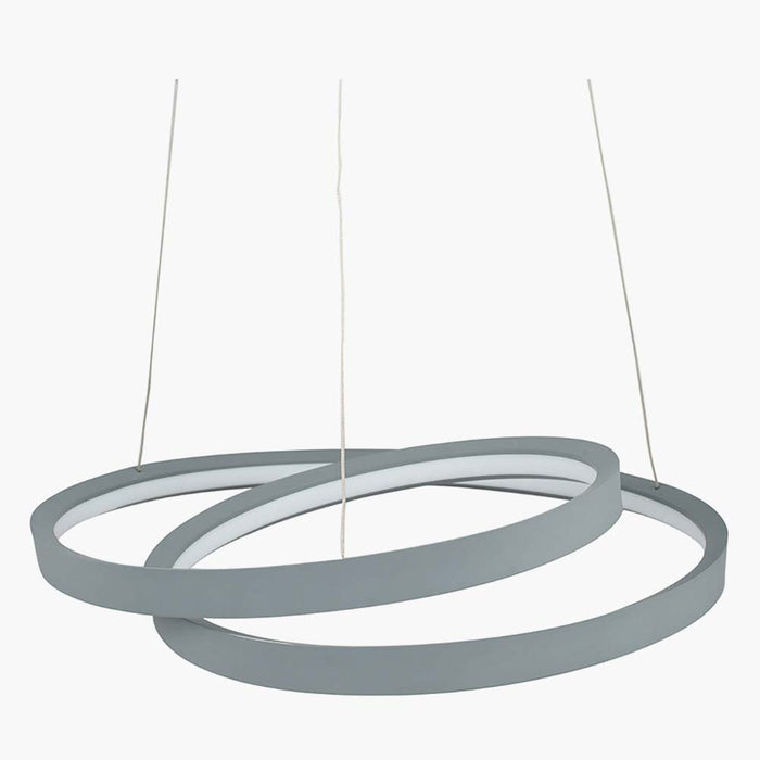 Pacific Neptune Grey LED Ring Pendant 35-293