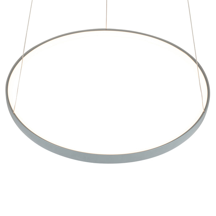Pacific Orion Grey LED Round Pendant 35-294