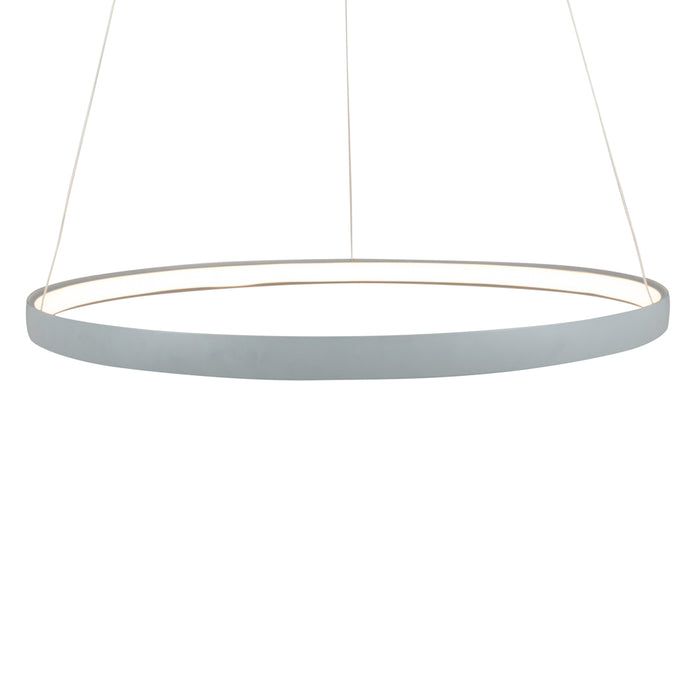 Pacific Orion Grey LED Round Pendant 35-294