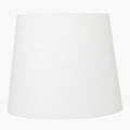 Pacific Pelham 15cm White Handloom Tapered Lemon Clip Shade 36-033-6WH