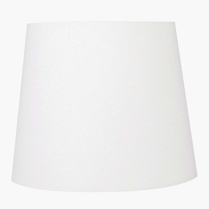 Pacific Pelham 15cm White Handloom Tapered Lemon Clip Shade 36-033-6WH