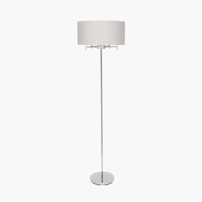 Pacific Plaza Silver 5 Light Metal Floor Lamp 32-133-C