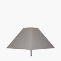 Pacific Pyramid 40cm Steel Grey Cotton Tapered Square Shade 36-238-16SG