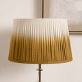 Pacific Scallop 30cm Mustard Ombre Soft Pleated Tapered Shade 36-059-12MU