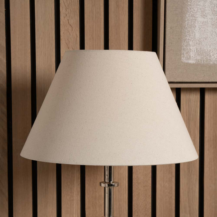 Pacific Seychelles 35cm Cream Linen Empire Cylinder Shade 36-243-14CR