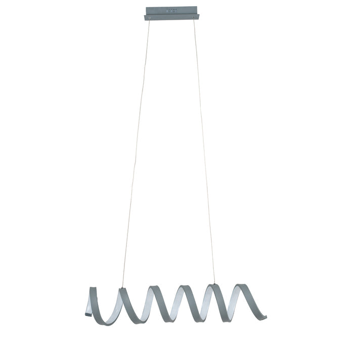Pacific Solaris Grey Spiral Electrified Pendant 35-296