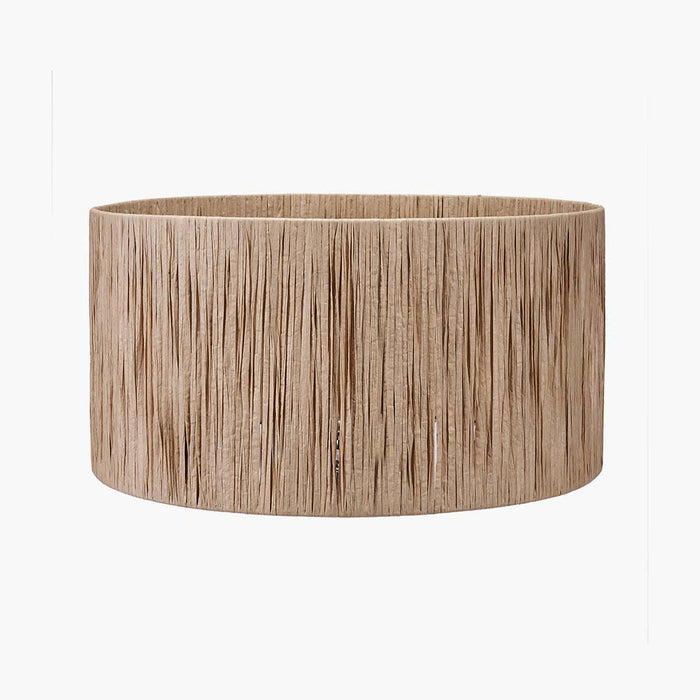Pacific Tilia 30cm Natural Raffia Cylinder Shade 36-058-12NR