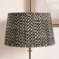 Pacific Vienna 35cm Black Chevron Mushroom Pleat Shade 36-054-14BK