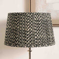 Pacific Vienna 50cm Black Chevron Mushroom Pleat Shade 36-054-20BK