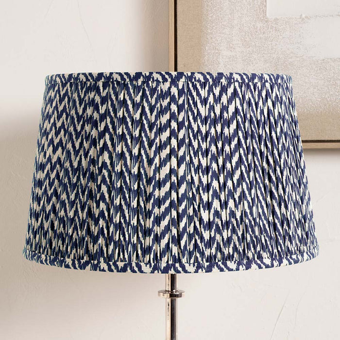 Pacific Vienna 50cm Forest Green Chevron Mushroom Pleat Shade 36-054-20FG
