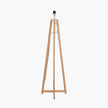 Pacific Whitby Natural Wood Tapered 4 Post Floor Lamp 32-181-BO