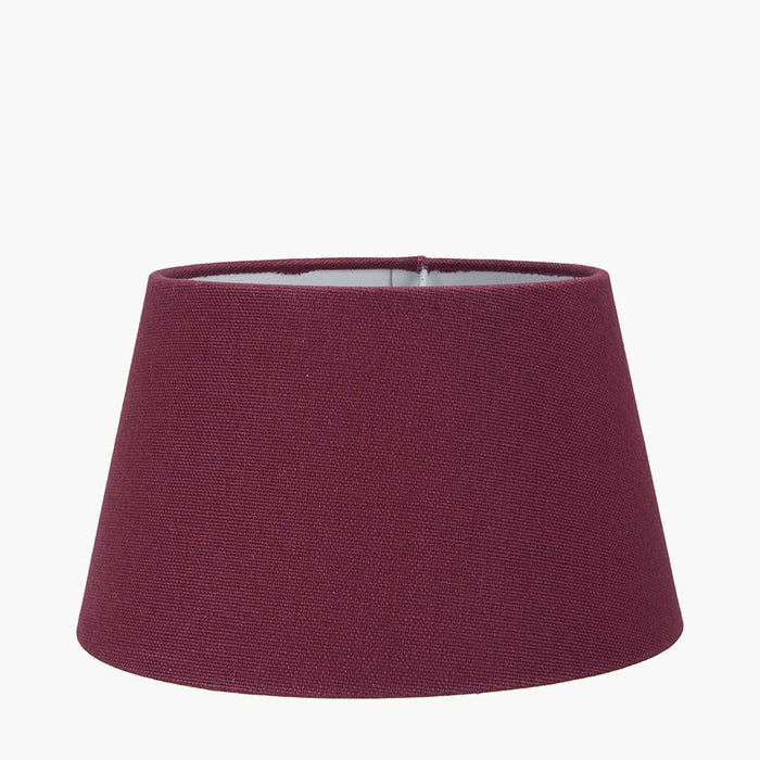 Pacific Winston 20cm Mulberry Handloom Tapered Cylinder Shade 36-001-8RD