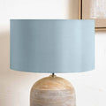Pacific Zara 35cm Duck Egg Silk Lined Cylinder Shade 36-019-14DE