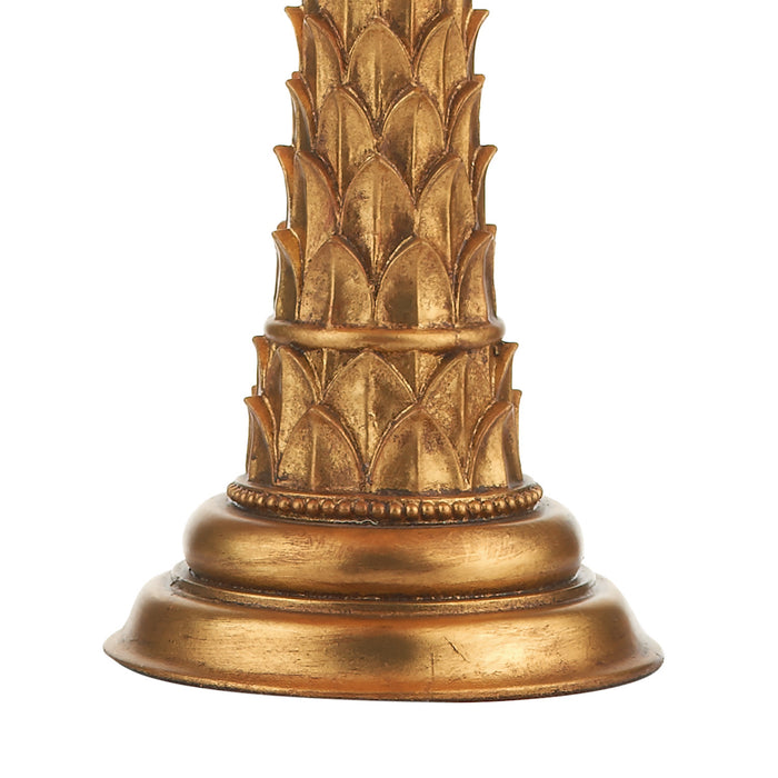 Palm Table Lamp Gold Base Only<br>Matt Gold