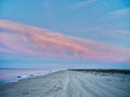 Pink Skies at Night, Nantucket fine art photography by Lauren Marttila