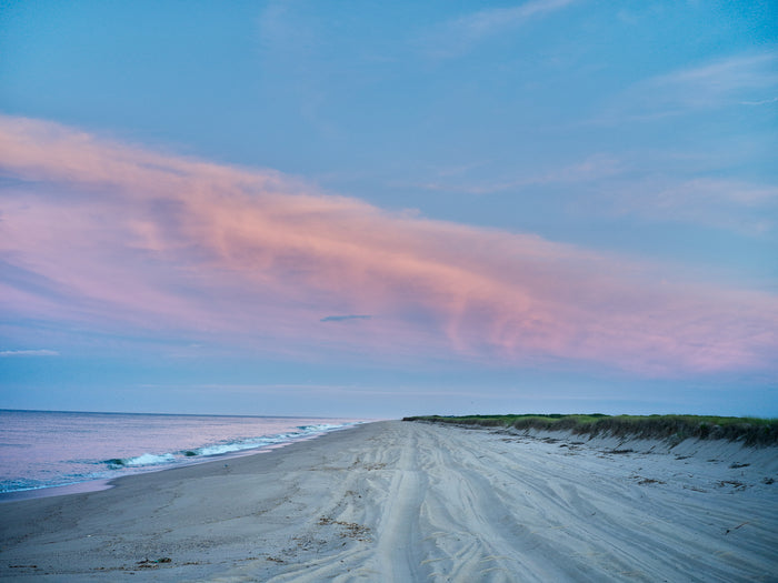 Pink Skies at Night, Nantucket fine art photography by Lauren Marttila