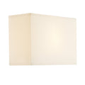 Piza Cream Cotton Rectangle Shade 24cm<br>Cream