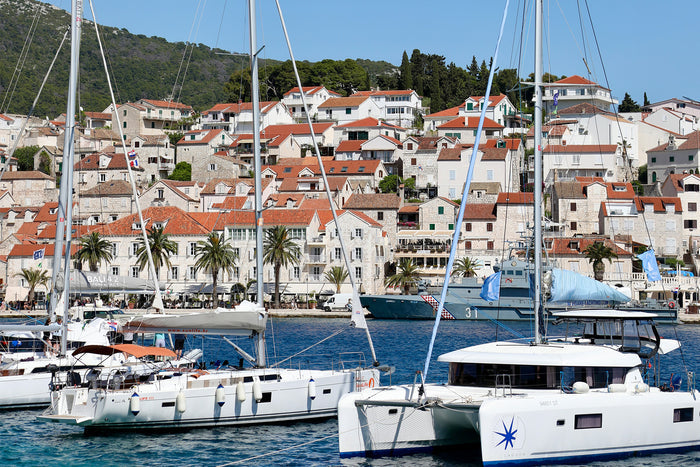 Port of Hvar fine art photography by Lauren Marttila