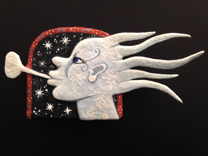 "PUHURI (Spirit of North Wind)" by artist Ulla Anobile