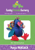 Punju Peacock, Pattern