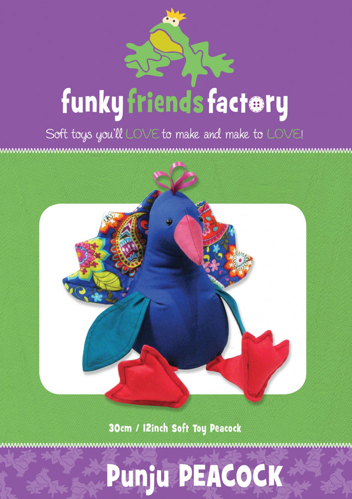 Punju Peacock, Pattern