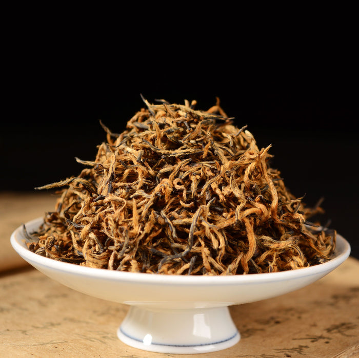 Pure Gold Jin Jun Mei Black Tea of Tong Mu Guan Village | Yunnan Sourcing Tea Shop