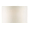 Pyramid White Linen Drum Shade 46cmWhite