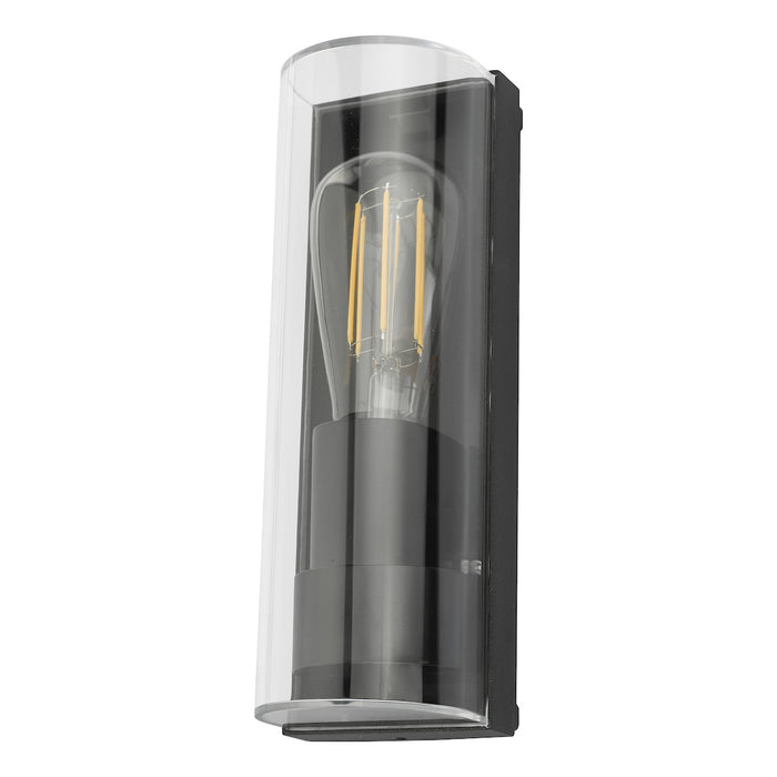 Quenby Outdoor Wall Light Matt Grey Acrylic IP65<br>Matt Grey
