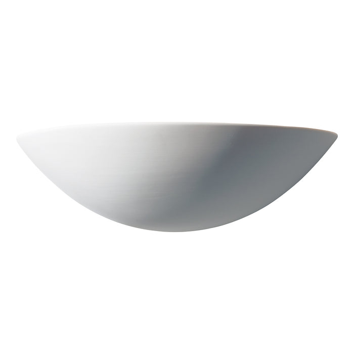 Radius Ceramic Wall Washer White Unglazed<br>White Ceramic