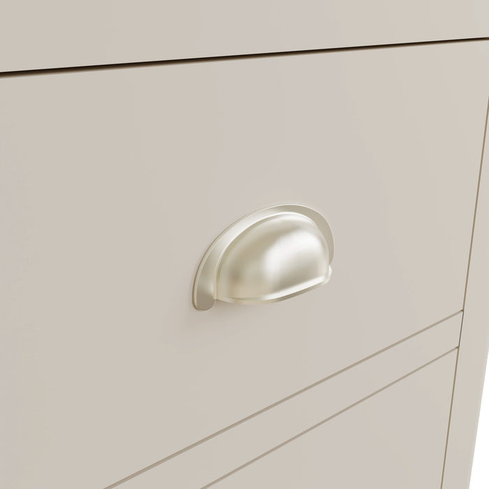 Raleigh 5 Drawer Narrow Chest Truffle