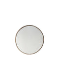 Ramsbury Round Mirror Antique Silver Small