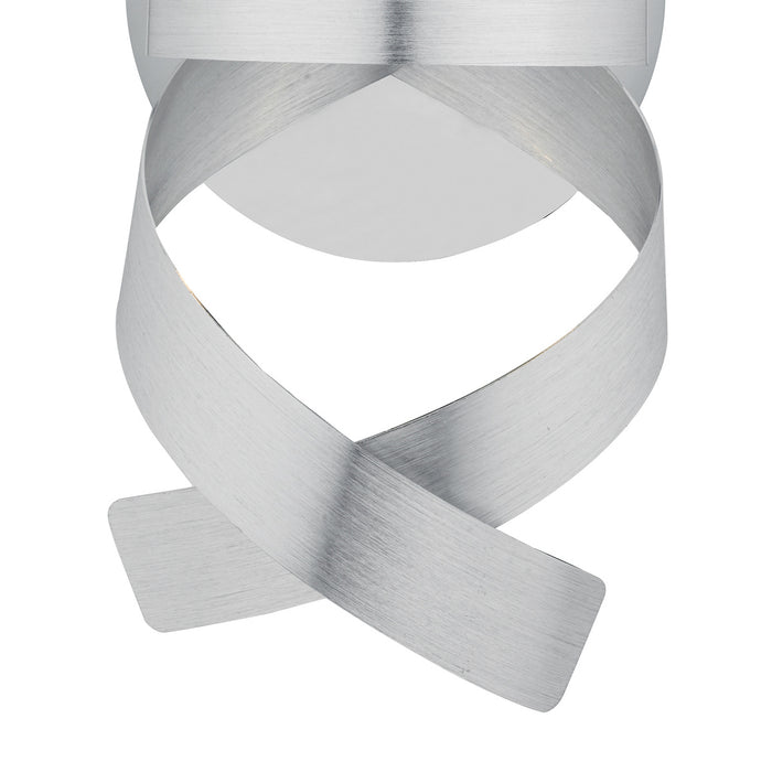 Rawley Wall Light Brushed Aluminium<br>Brushed Aluminium