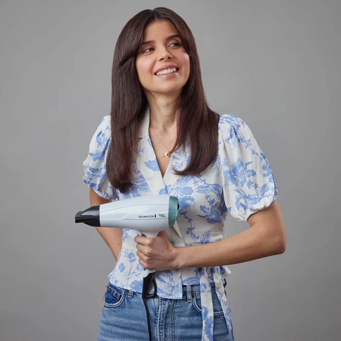 Remington Shine Therapy D5216 Hair Dryer2300W - White & Teal