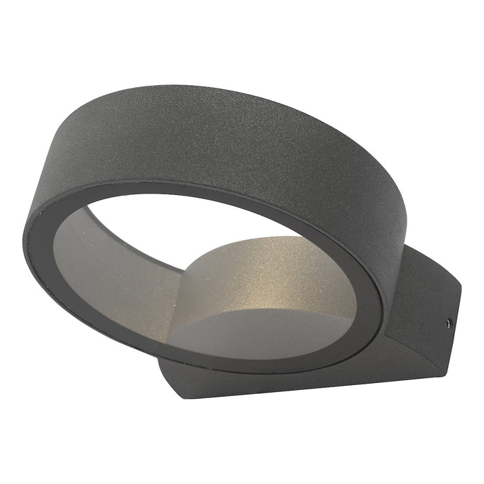 Reon Outdoor Wall Light Matt Grey Glass IP65 LED<br>Matt Grey