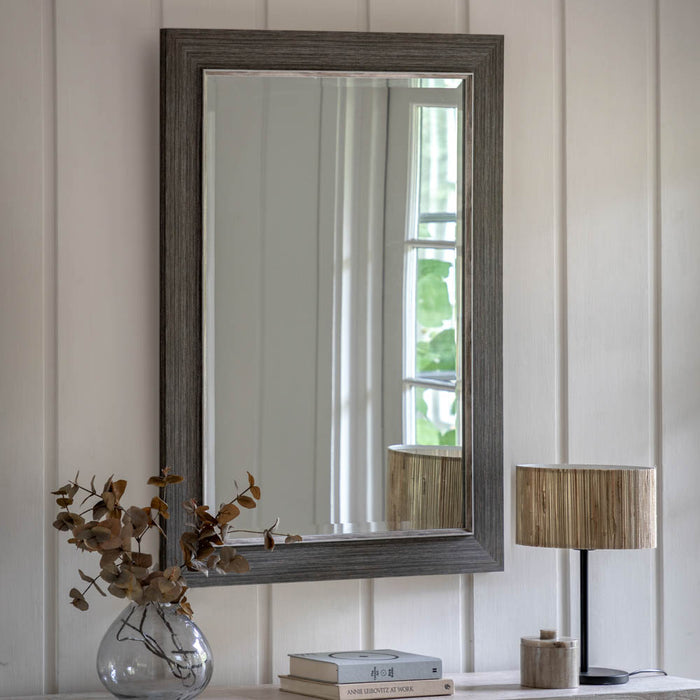 Richmond Rectangle Mirror Pewter