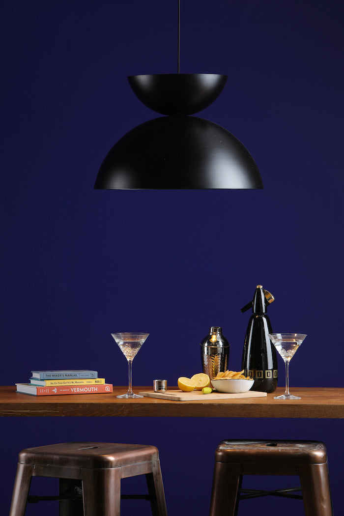 Riya Pendant Matt Black<br>Matt Black