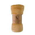 Rolled Flannel Fleece Camel