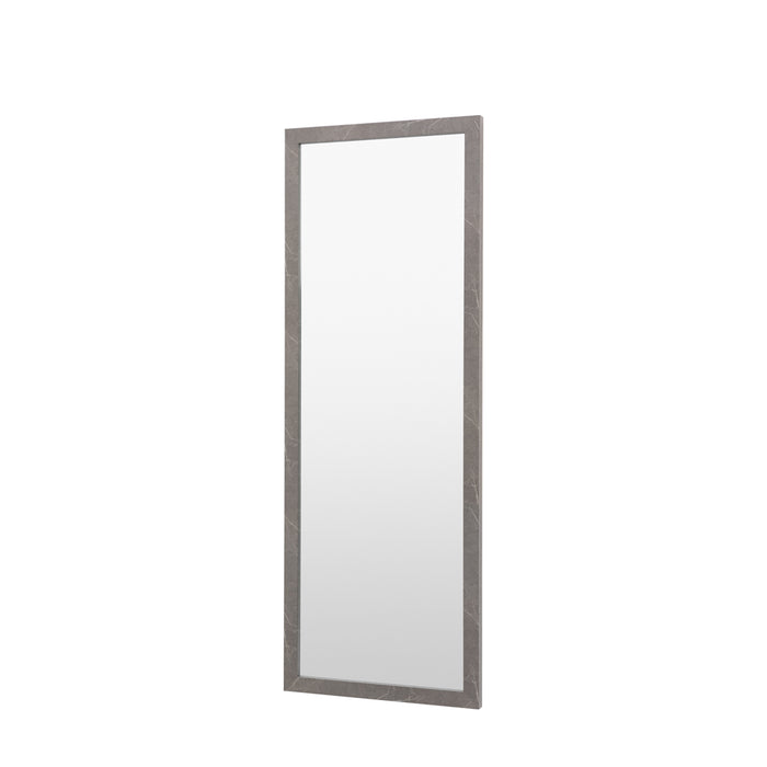 Romano Leaner Mirror Marbled Grey