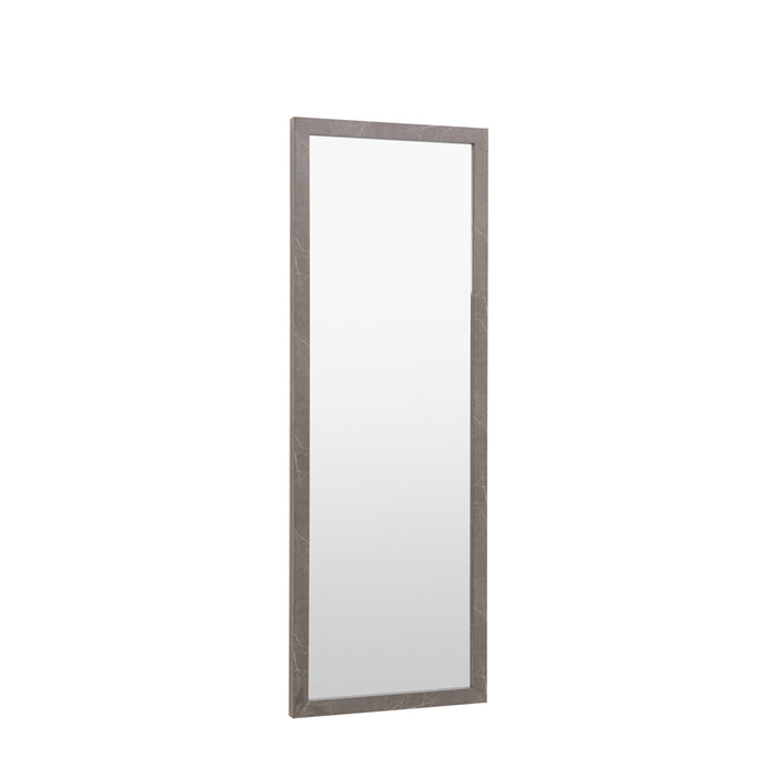 Romano Leaner Mirror Marbled Grey