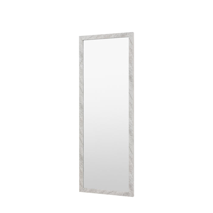 Romano Leaner Mirror Marbled White