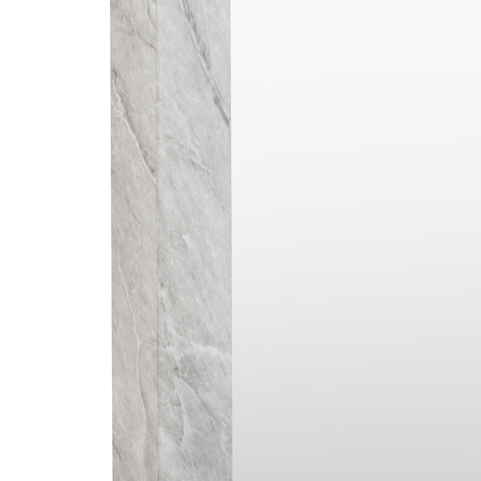 Romano Leaner Mirror Marbled White