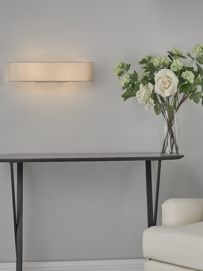Ronda 2 Light Wall Light Ivory<br>Ivory