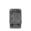 Roscose Faux Fur Throw Small Smoke Grey