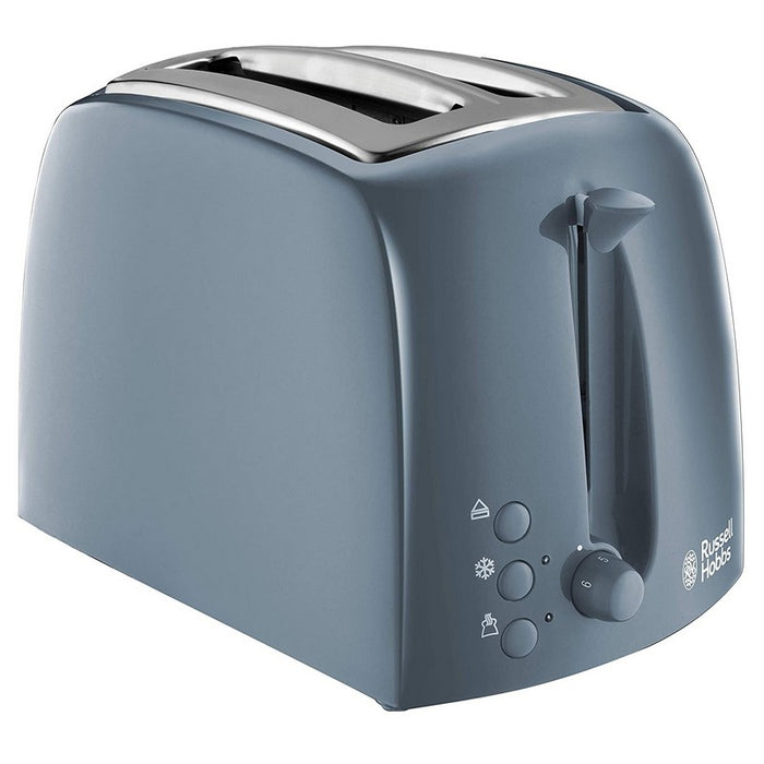 Russell Hobbs 21644 Textures 2-Slice Toaster, Grey